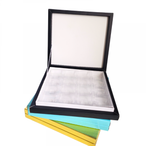 boite de chocolats noire à personnaliser