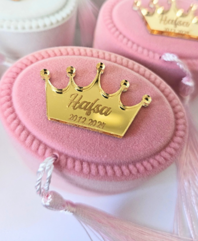 boite à dragées personnalisée en velours cadeau invité mariage baptême circoncision naissance